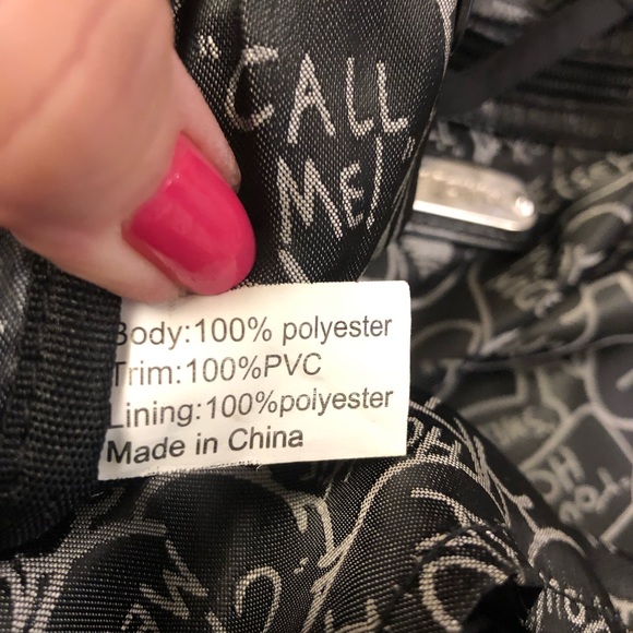 BETSEY JOHNSON back pack. Looks new. However there are a couple frayed places - Picture 11 of 15